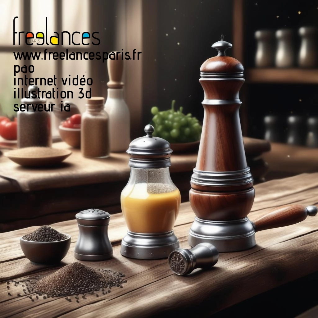 Pao mise en page internet vidéo illustration 3d serveur IA générative AI freelance paris studio de création magazines uy36xrd0